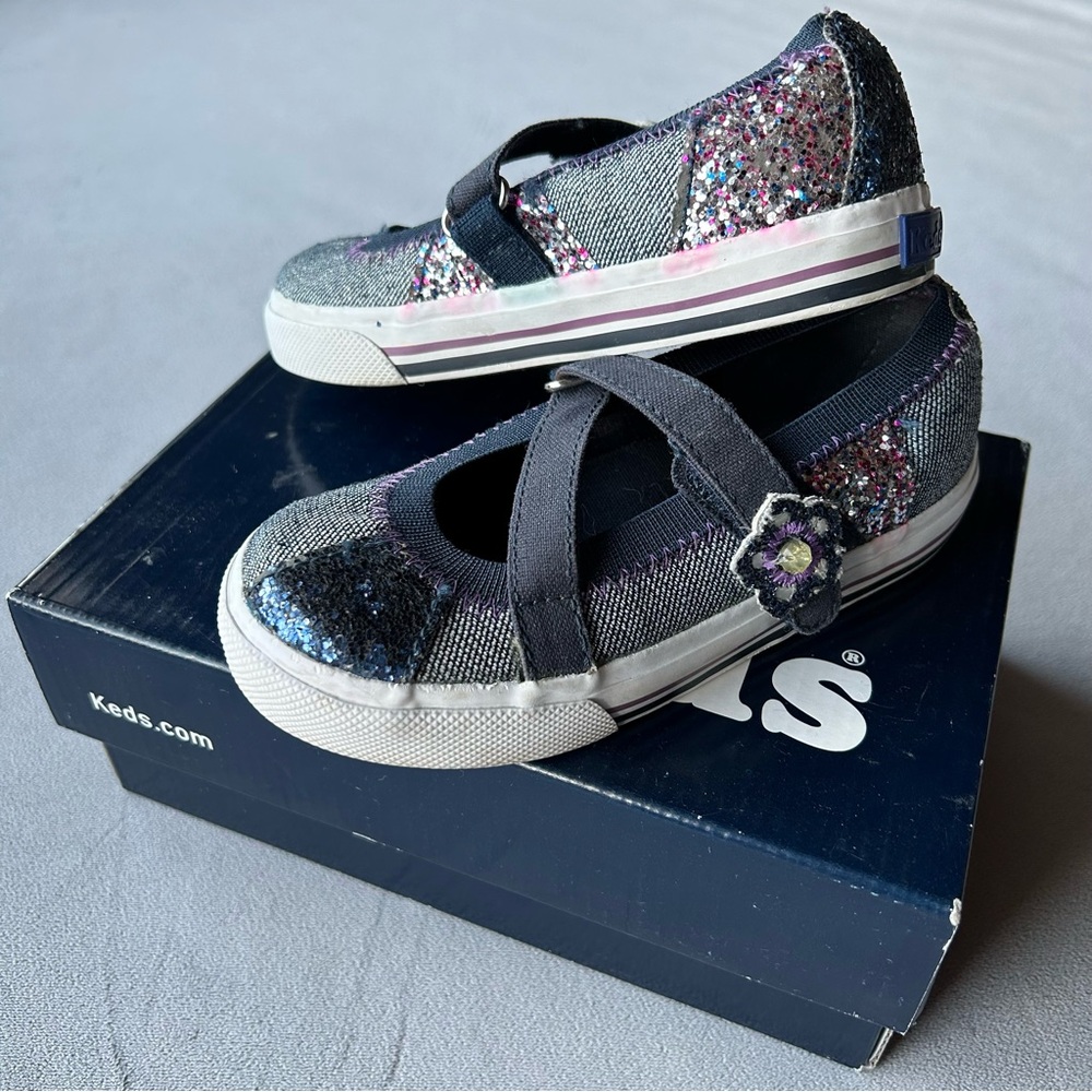 Keds ~ So Dazzled ~ Mary Jane Sneaker ~ Girls Size 9